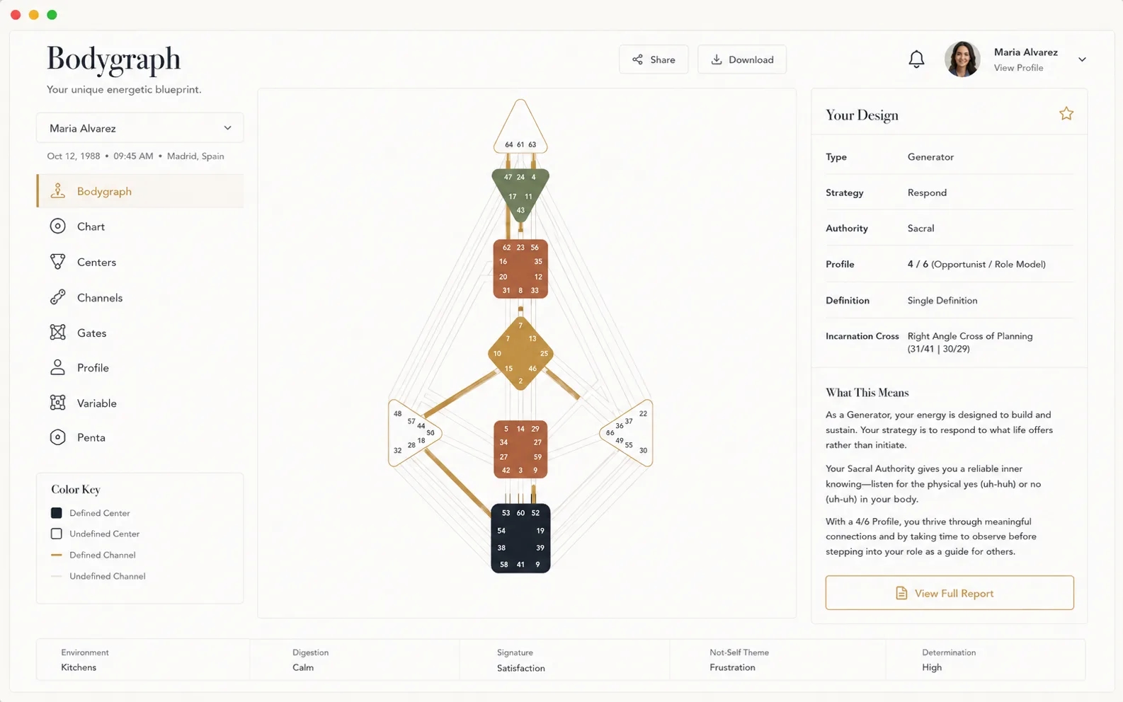 Bodygraph